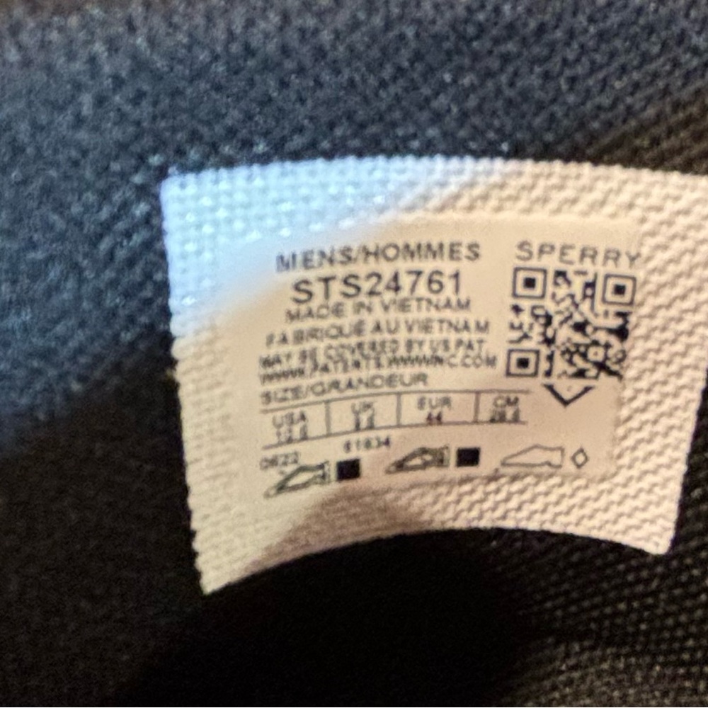 Sperry Duck Float Seacycle Color Black,New With N… - image 7